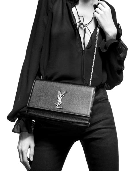 ysl kate monogram large|KATE MEDIUM IN GRAIN DE POUDRE EMBOSSED LEATHER.